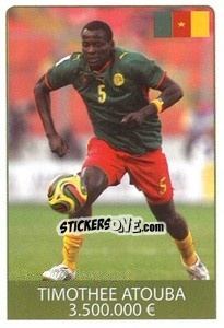 Sticker Thimothee Atouba - World Cup 2010 - Rafo