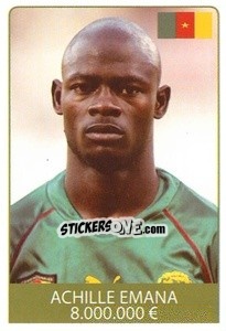 Sticker Achille Emana - World Cup 2010 n. 380 - Rafo