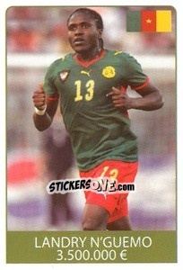 Sticker Landry N'Guemo - World Cup 2010 n. 381 - Rafo