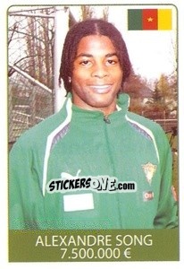 Sticker Alexandre Song - World Cup 2010 n. 382 - Rafo