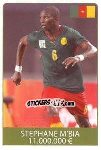 Sticker Stephane M'Bia - World Cup 2010 - Rafo
