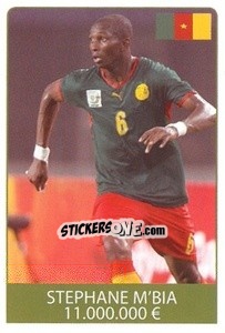 Sticker Stephane M'Bia - World Cup 2010 n. 383 - Rafo