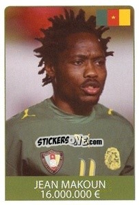 Sticker Jean Makoun - World Cup 2010 n. 384 - Rafo