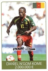 Sticker Daniel N'Gom Kome - World Cup 2010 - Rafo