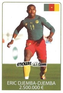 Sticker Eric Djemba-Djemba - World Cup 2010 - Rafo