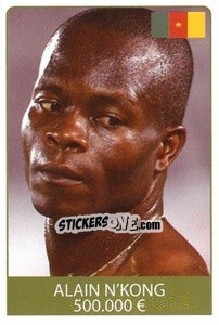 Sticker Alain N'Kong - World Cup 2010 n. 387 - Rafo