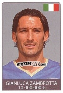 Figurina Gianluca Zambrotta - World Cup 2010 - Rafo