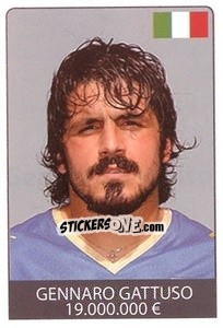 Sticker Gennaro Gattuso - World Cup 2010 - Rafo