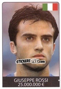 Sticker Giuseppe Rossi - World Cup 2010 n. 404 - Rafo