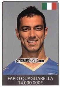Sticker Fabio Quagliarella - World Cup 2010 n. 406 - Rafo