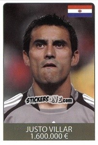 Sticker Justo Villar - World Cup 2010 - Rafo