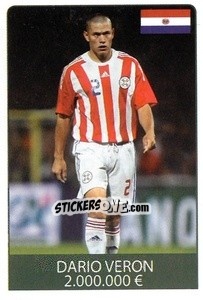 Sticker Dario Veron - World Cup 2010 - Rafo