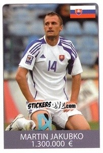 Sticker Martin Jakubko - World Cup 2010 - Rafo
