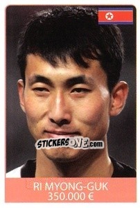 Sticker Ri Myong-Guk - World Cup 2010 - Rafo