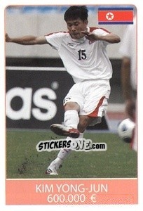 Sticker Kim Yong-Jun - World Cup 2010 n. 453 - Rafo