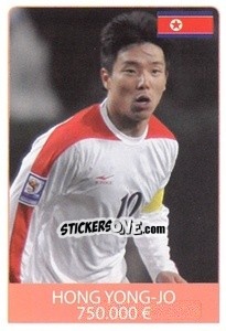 Sticker Hong Yong-Jo - World Cup 2010 - Rafo