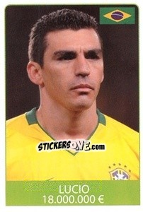 Sticker Lucio - World Cup 2010 - Rafo