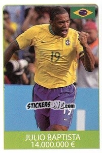 Sticker Julio Baptista - World Cup 2010 - Rafo