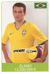 Sticker Elano - World Cup 2010 - Rafo