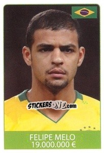 Figurina Felipe Melo - World Cup 2010 - Rafo