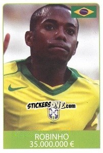 Sticker Robinho - World Cup 2010 - Rafo