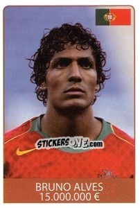 Sticker Bruno Alves - World Cup 2010 - Rafo