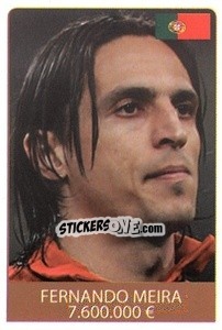 Sticker Fernando Meira - World Cup 2010 n. 480 - Rafo