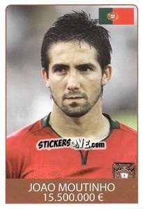 Sticker Joao Moutinho - World Cup 2010 n. 485 - Rafo