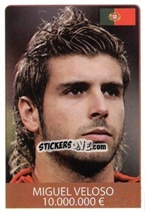 Sticker Miguel Veloso - World Cup 2010 n. 486 - Rafo