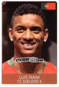 Sticker Luis Nani - World Cup 2010 - Rafo