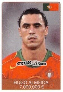 Sticker Hugo Almeida - World Cup 2010 - Rafo