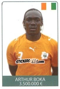 Sticker Arthur Boka - World Cup 2010 n. 496 - Rafo