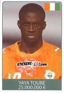 Sticker Yaya Toure - World Cup 2010 n. 501 - Rafo