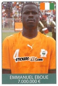 Cromo Emmanuel Eboue