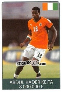 Sticker Abdul Kader Keita - World Cup 2010 - Rafo