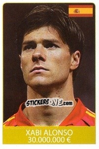 Sticker Xabi Alonso - World Cup 2010 - Rafo