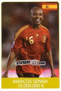 Cromo Marcos Senna - World Cup 2010 - Rafo