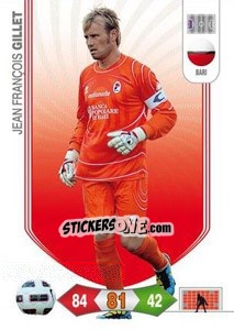 Cromo Jean François Gillet - Calciatori 2010-2011. Adrenalyn XL - Panini