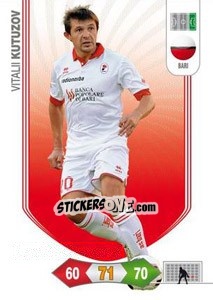 Sticker Vitalii Kutuzov - Calciatori 2010-2011. Adrenalyn XL n. 8 - Panini
