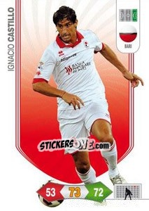 Figurina Ignacio Castillo - Calciatori 2010-2011. Adrenalyn XL - Panini