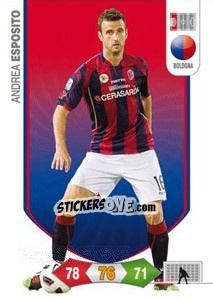 Sticker Andrea Esposito - Calciatori 2010-2011. Adrenalyn XL - Panini