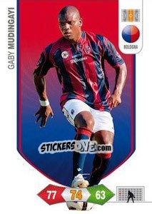 Sticker Gaby Mudingayi - Calciatori 2010-2011. Adrenalyn XL n. 20 - Panini