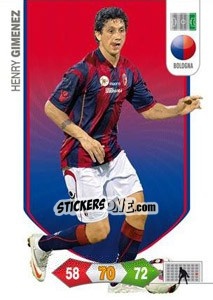 Cromo Henry Gimenez - Calciatori 2010-2011. Adrenalyn XL - Panini