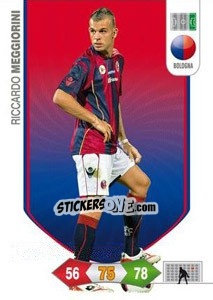 Sticker Riccardo Meggiorini - Calciatori 2010-2011. Adrenalyn XL n. 24 - Panini