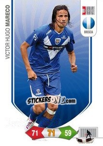 Sticker Victor Hugo Mareco - Calciatori 2010-2011. Adrenalyn XL n. 33 - Panini