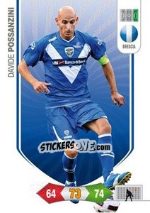 Sticker Davide Possanzini - Calciatori 2010-2011. Adrenalyn XL n. 37 - Panini