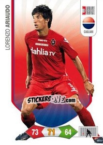 Sticker Lorenzo Ariaudo - Calciatori 2010-2011. Adrenalyn XL n. 45 - Panini