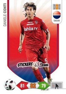 Sticker Daniele Conti - Calciatori 2010-2011. Adrenalyn XL n. 47 - Panini