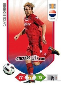 Cromo Davide Biondini - Calciatori 2010-2011. Adrenalyn XL n. 48 - Panini