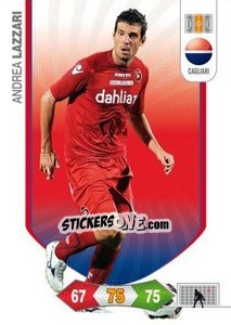 Sticker Andrea Lazzari - Calciatori 2010-2011. Adrenalyn XL n. 50 - Panini